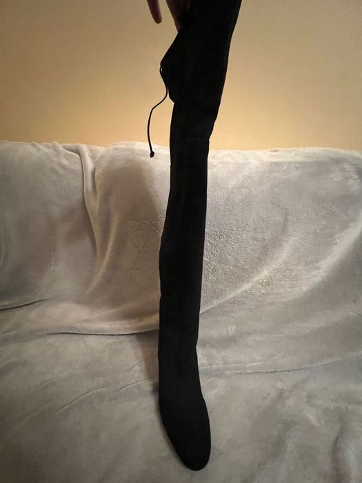 Cizme cu toc piele naturala!