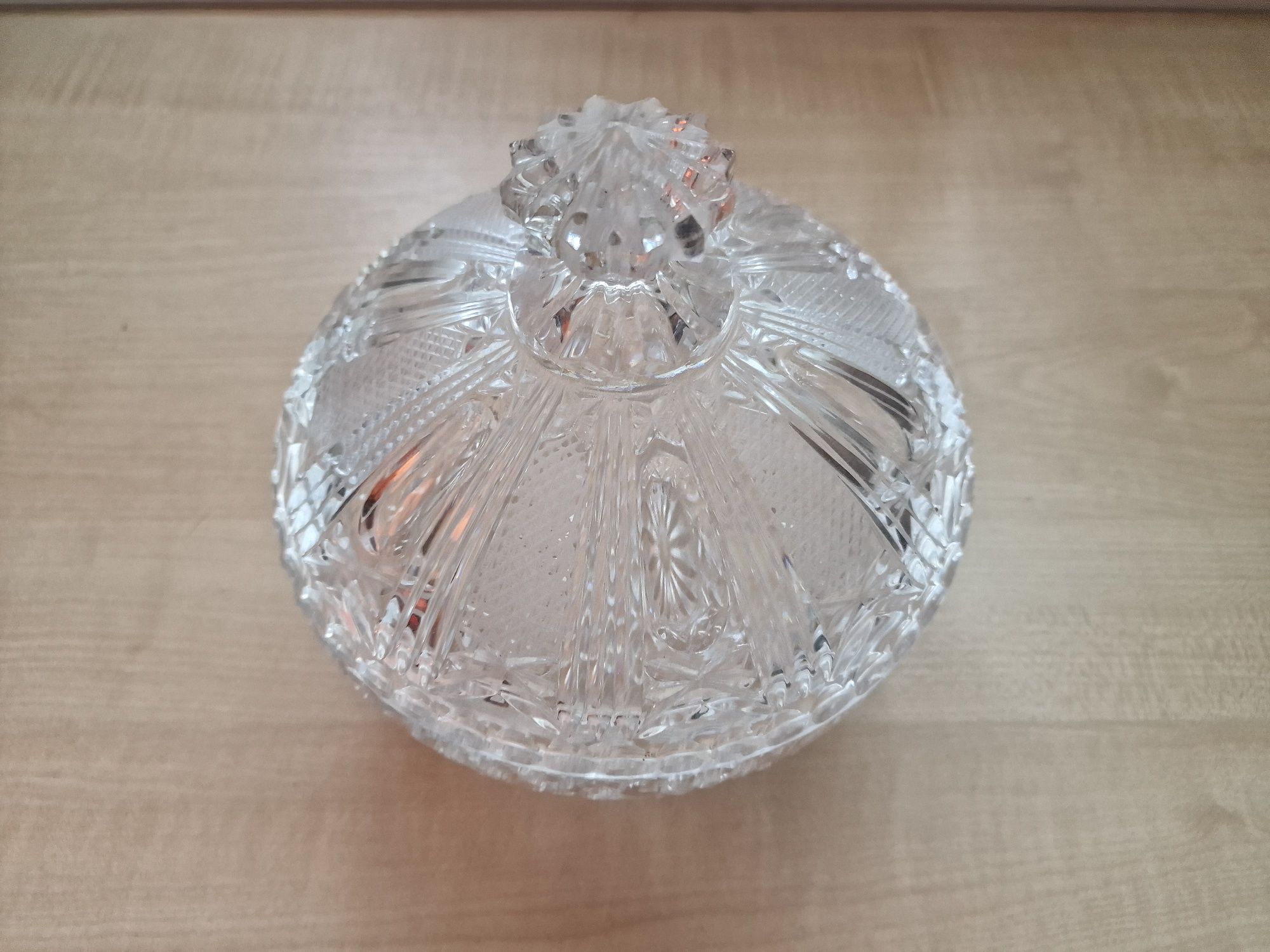 Bomboniera din cristal vintage 18cm