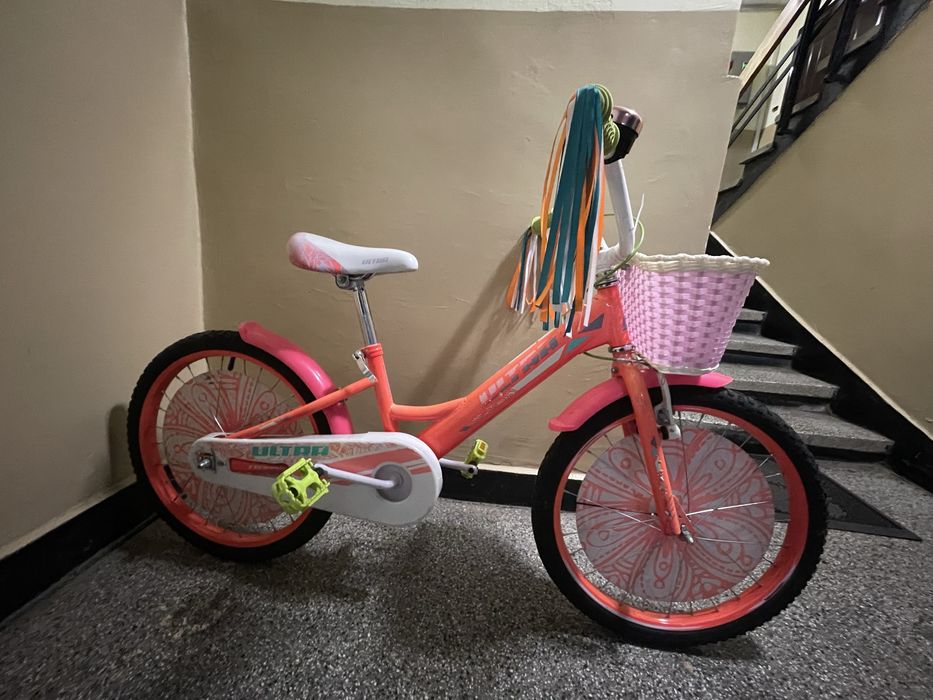 Детско колело, велосипед Cross Ultra Larisa 20” + помощни колела