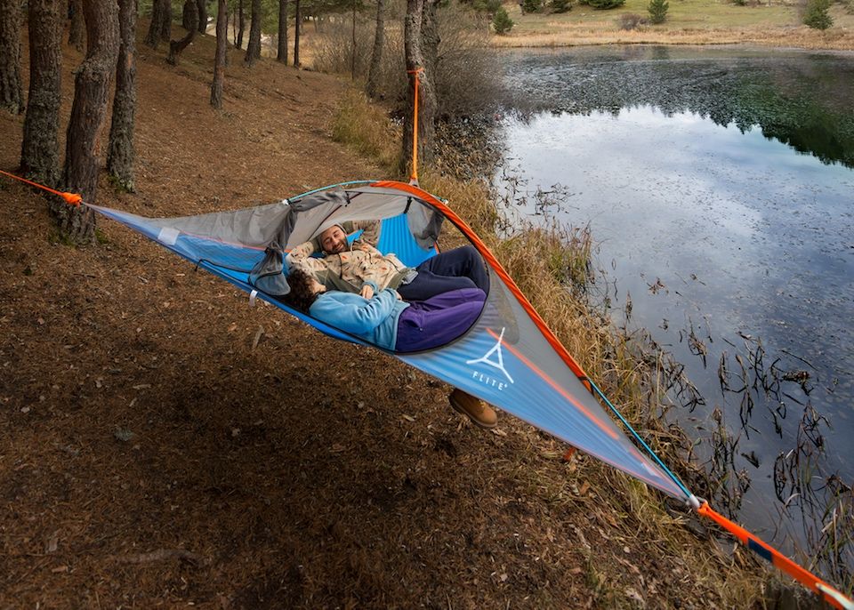 Tentsile Flite gen II nou (cort suspendat in 3 puncte tip hamac)