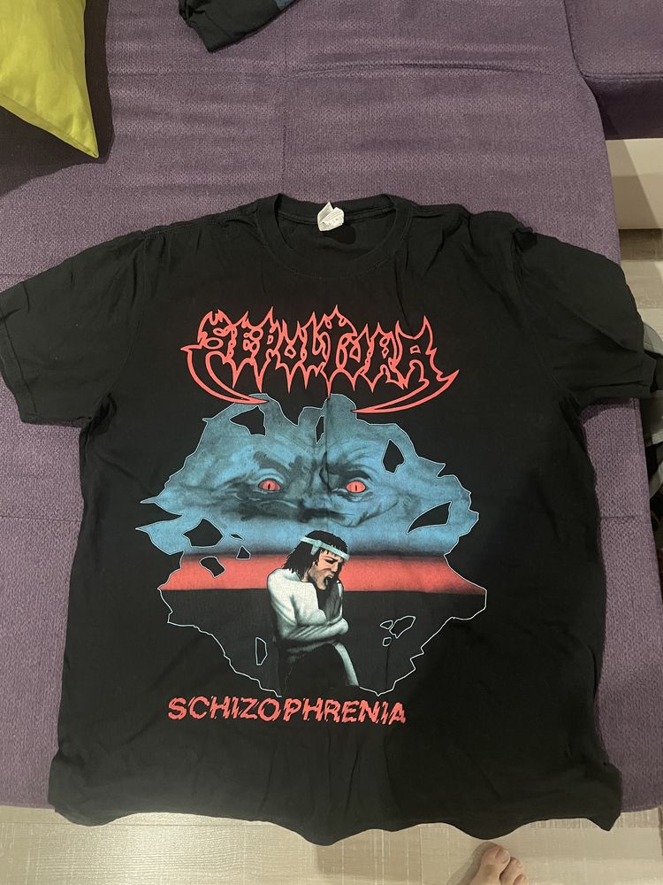 Метъл Тениски на Sepultura и Sodom