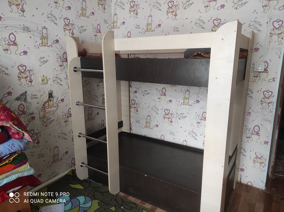 Детский шкаф, этажерка кровать