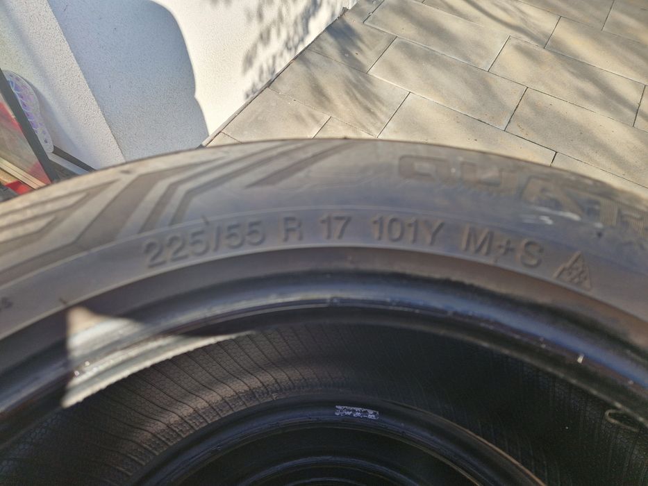 Vand 4 cauciucuri all season pe225x55x17 Vredestein Quatrac Pro Giugi