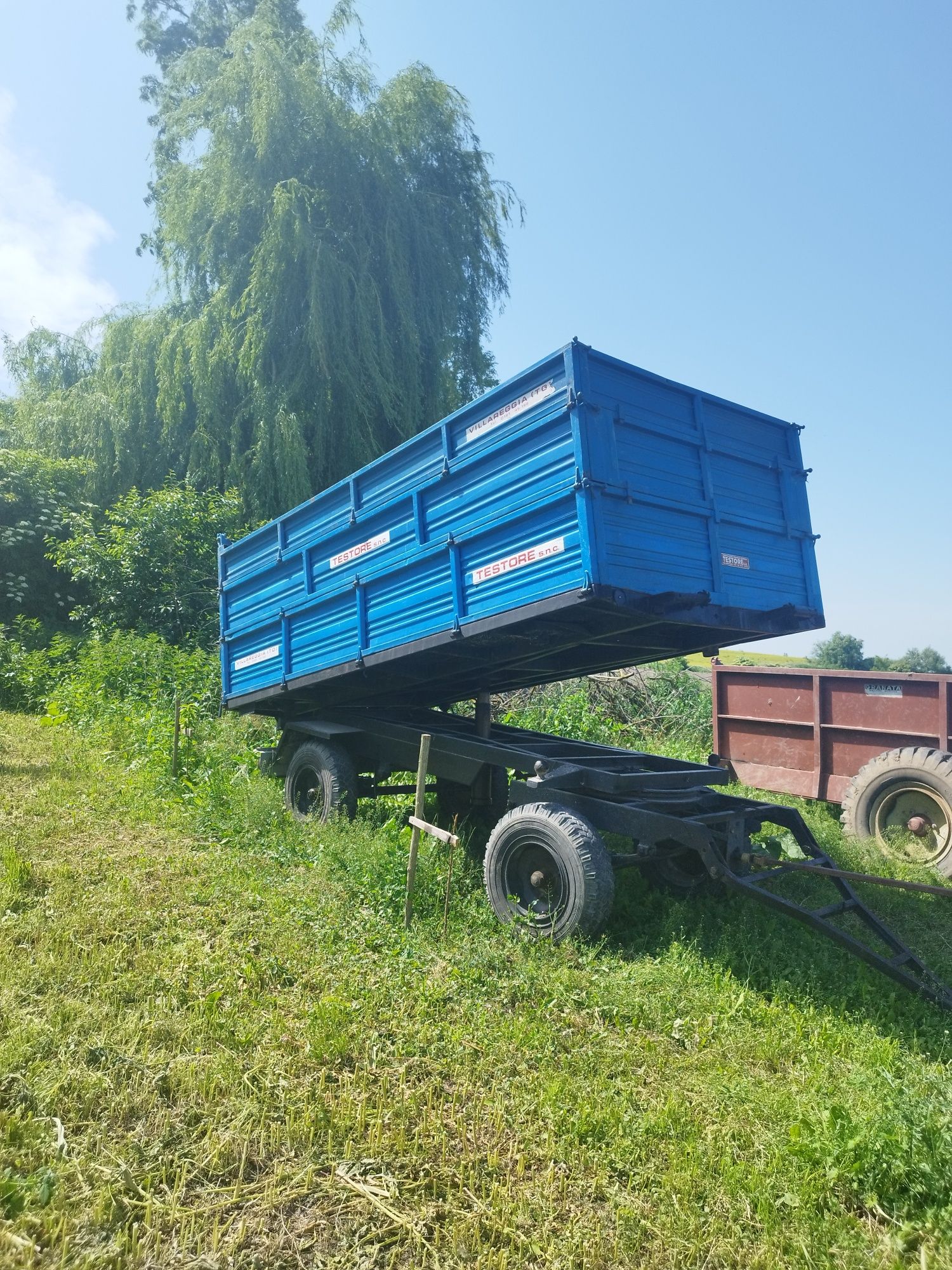 Vând remorcă basculabilă OFERTA DOAR AZI