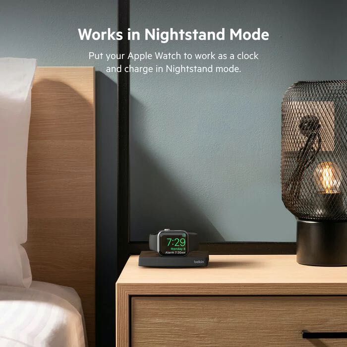 Belkin Boost Charge Pro Portable Fast Charger - Apple Watch зарядно