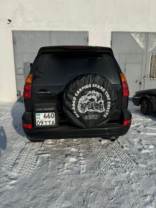 Брезентовый колпак на запаску Тойота Прадо gx470
