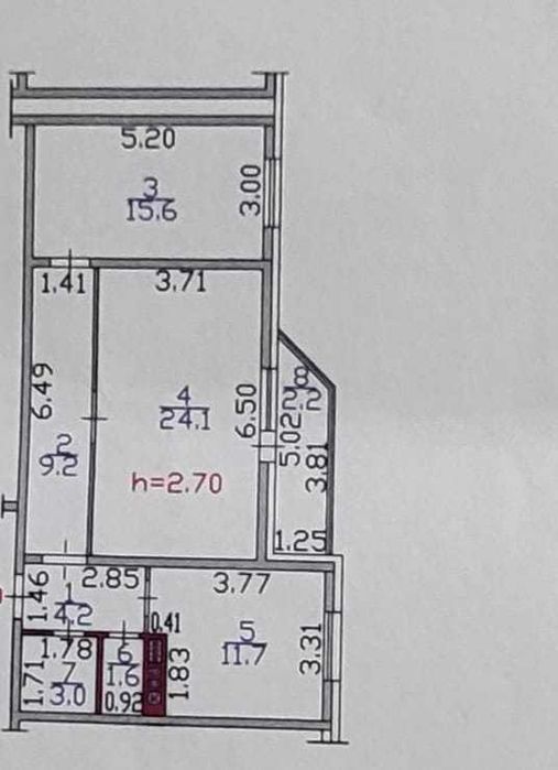 Продам 2 комнатную квартиру в ЖК  Novy Bereg