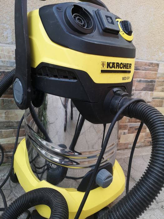 Прахосмукачка Karcher WD6 Контакт Тупалка Сухопътните