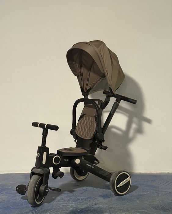 Триколка с дръжка Kikka Boo, 7 в 1, Trix Beige
