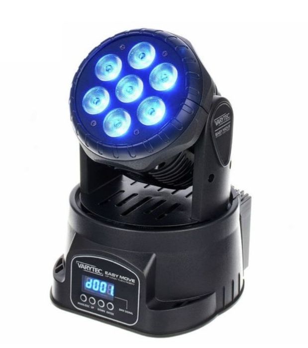 Moving head 7 ledx8W RGB Varytec Easy Move NOU