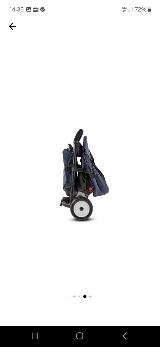 Tricicleta Smart Trike 7in 1 pliabila recomandat de la 6 luni-3 ani,