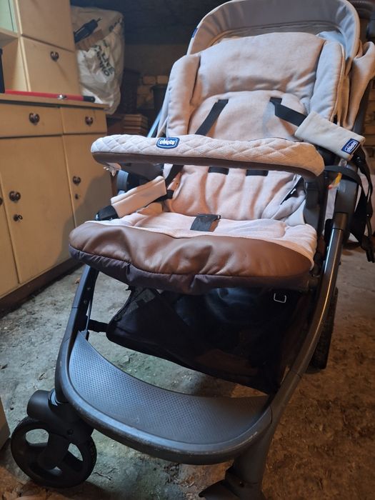 Детска количка със зимен кош