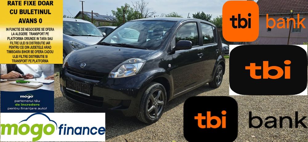 Daihatsu Sirion RATE&CASH Daihatsu Sirion 4x4 an 2009 benzina aer conditionat