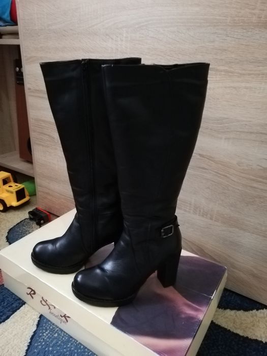 Cizme din piele naturala