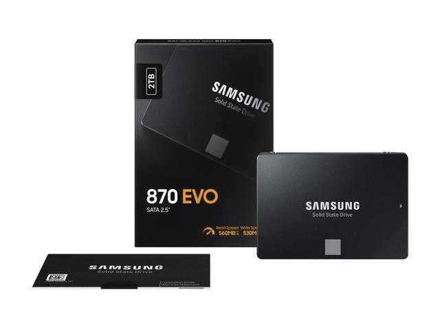 SSD 2Tb Samsung 870 EVO Sata 2'5.  Гарантия 1 Год