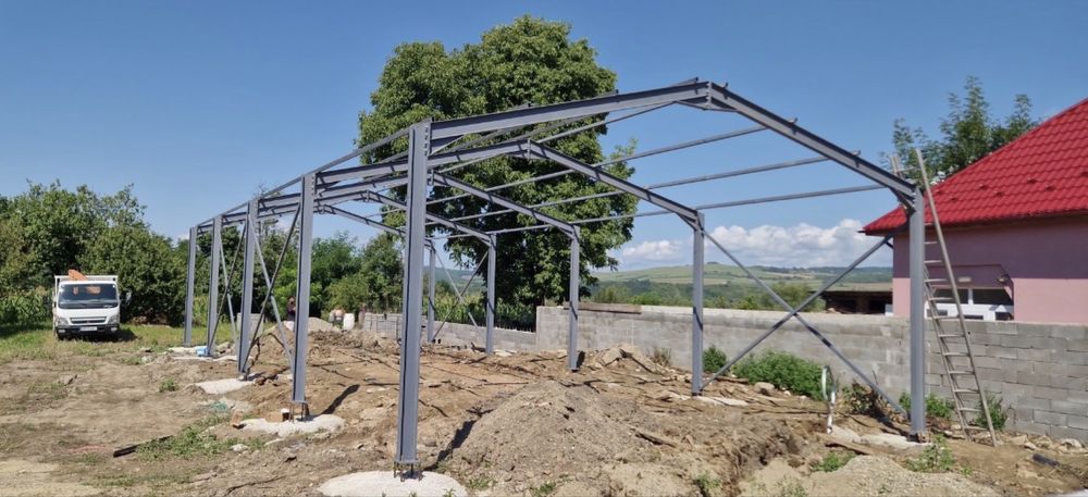 Vand hale si structuri metalice la pret de producator
