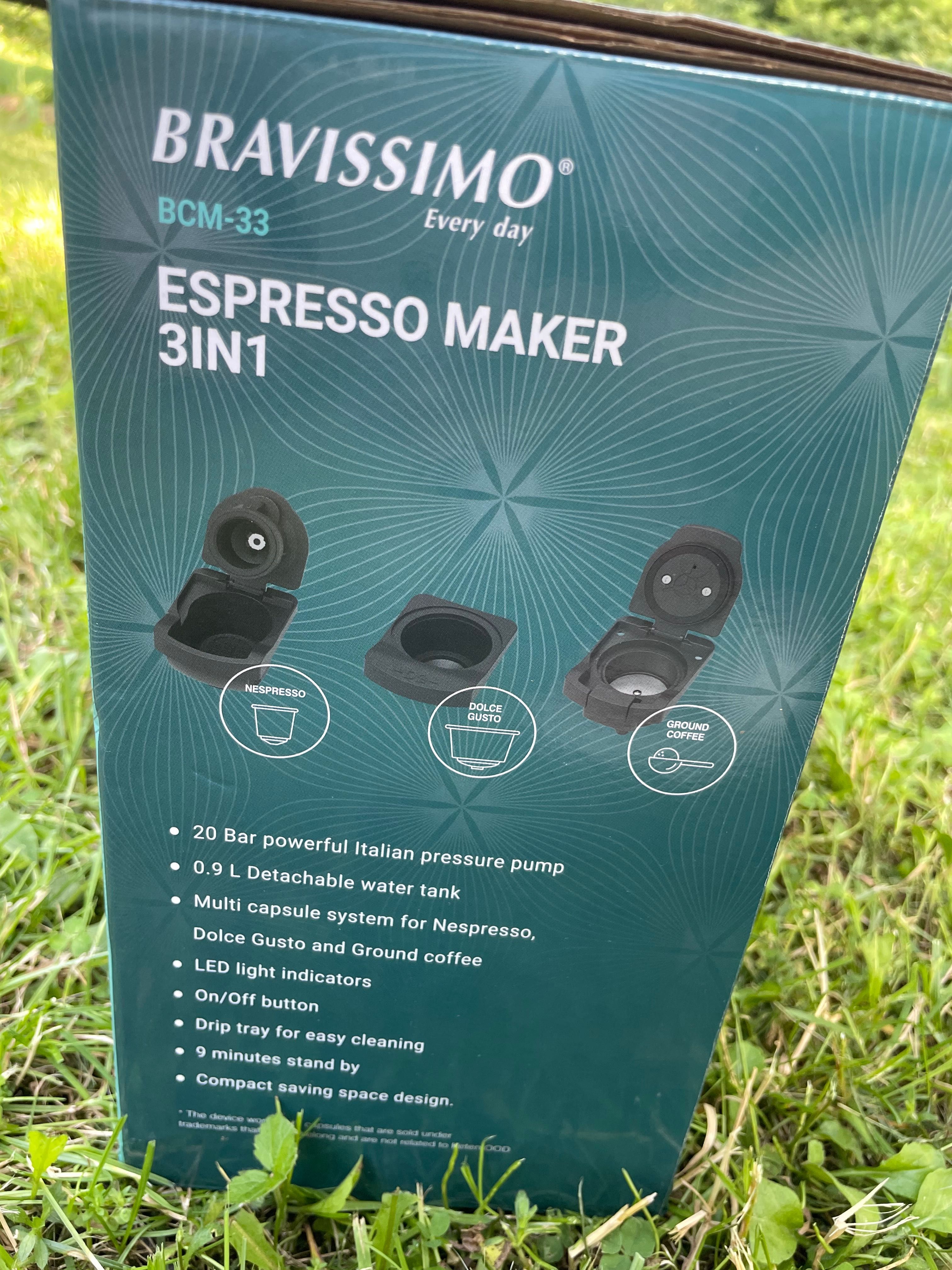 Кафе машина 3в1 Bravissimo