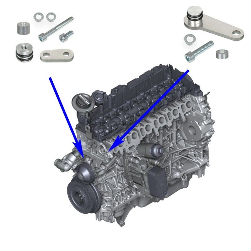 EGR Delete ЕГР заместител и охладител BMW f10 N57x 550d m50d edel_7x