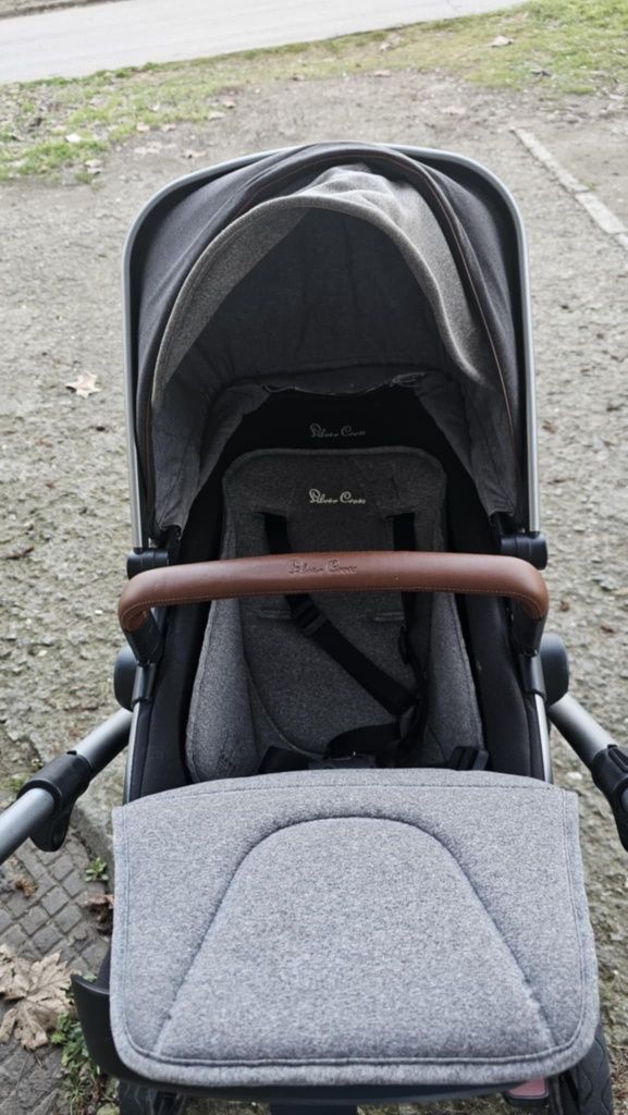 Детска количка за породени бебета - Silver cross double pram