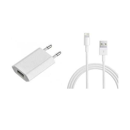 Incarcator Telefon Priza USB iPhone + Cablu date Lightning