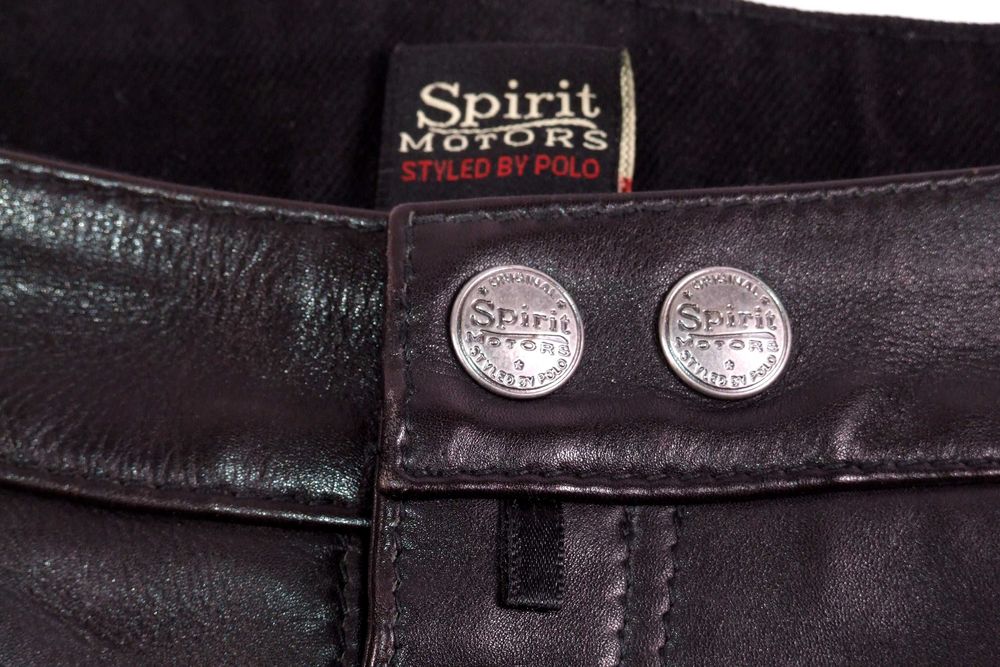 Pantaloni piele naturala Nappa, mas. 44, SPIRIT MOTORS, Germany, NOI