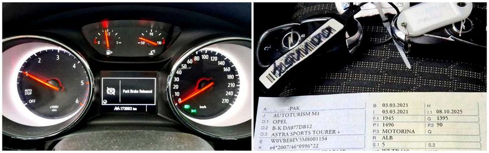 Astra K Elegance 1.5 CDTi 122cp. TVA deductibil. Unic proprietar.