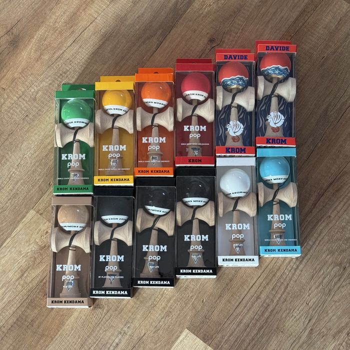 Kendama Krom Pop Rubber/Sticky/Davide