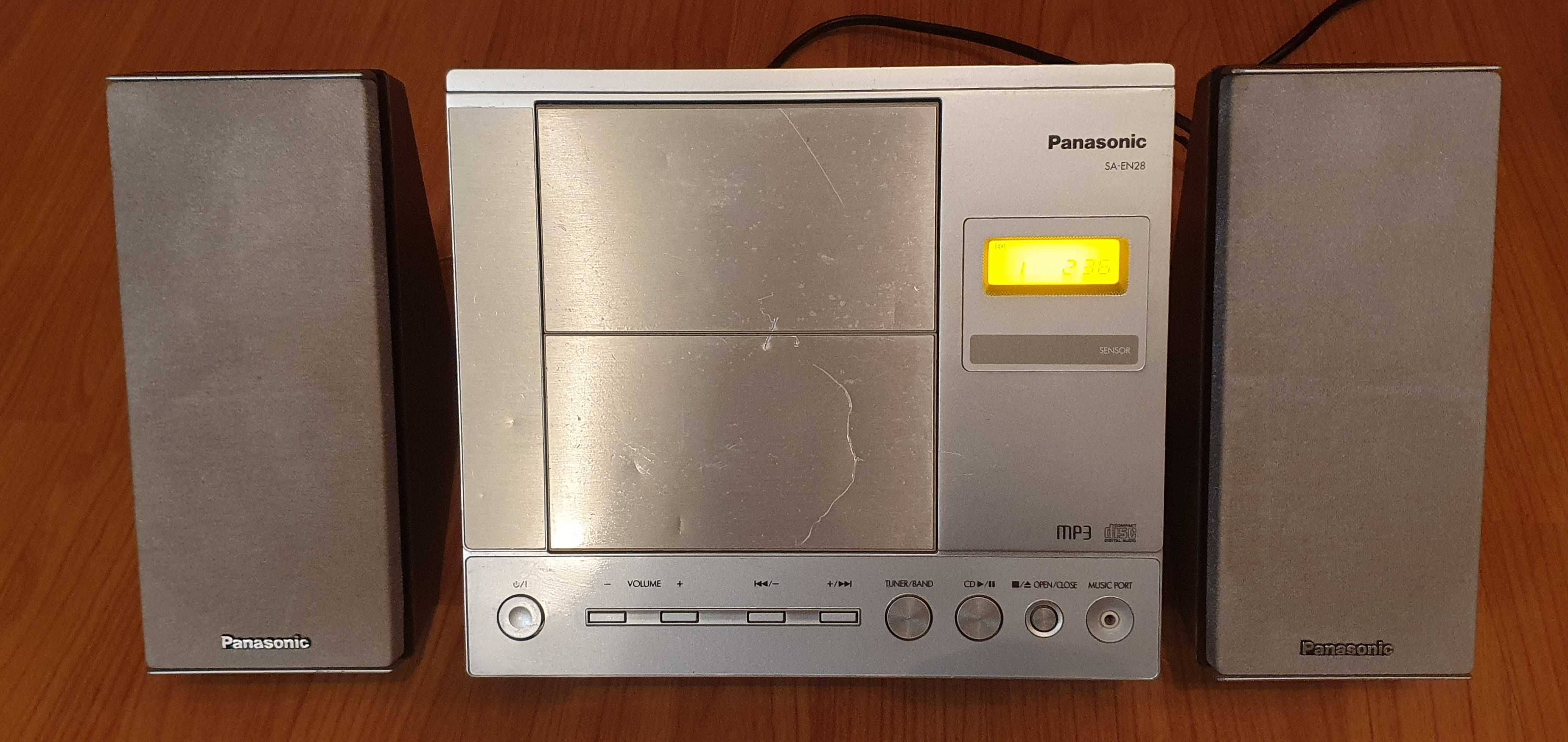 Panasonic мини стерео система CD раио с колони