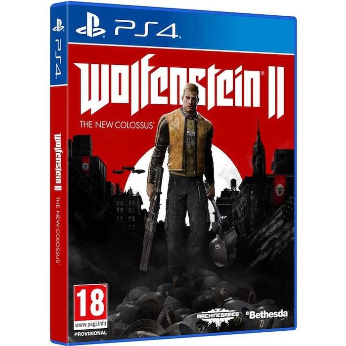 Joc Wolfenstein 2 The New Colossus Collector's Edition pentru PS4.