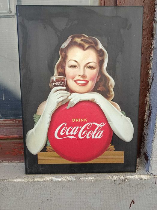 Tablou canvas Coca-Cola vintage – decor retro