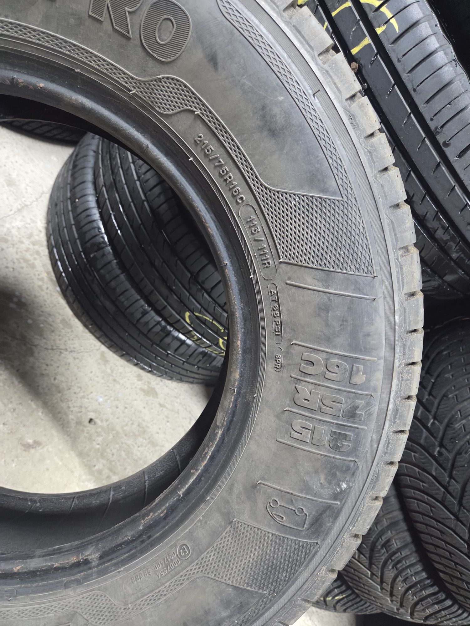 Set 4 anvelope SH vara Kleber 215/75/16C dot 2021