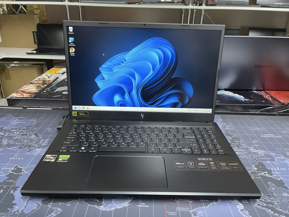Ноутбук Acer Nitro V15 Ryzen 5-7535HS/16GB/SSD512GB/RTX2050 4GB