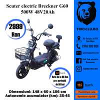 Scuter electric G60 marca Breckner nou Agramix