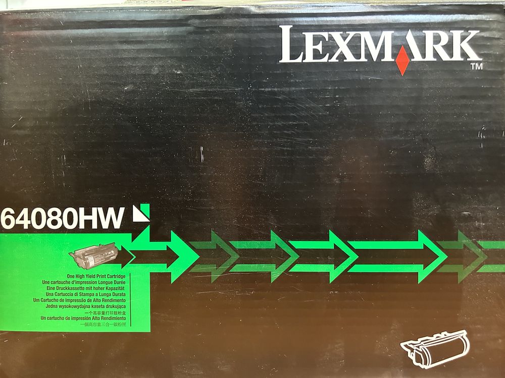 Toner imprimanta lexmark64080HW