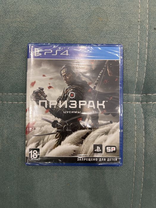 Игры на playstation ps4 ps5 видеоигра Призрак цусимы