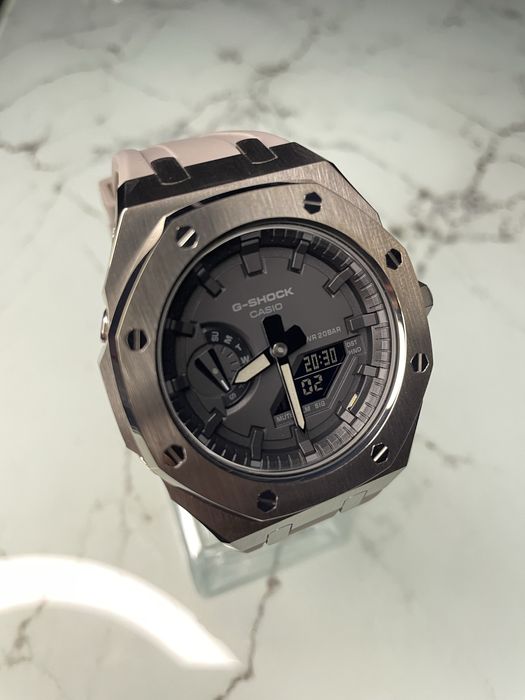 Ceas G-SHOCK ga-2100 mod Royal Casioak (Gun Metal)