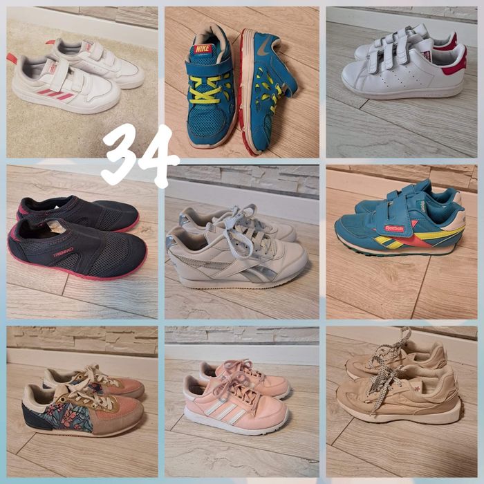 Ghete adidasi tenesi sandale cizme  marimea 34  adidas converse skech
