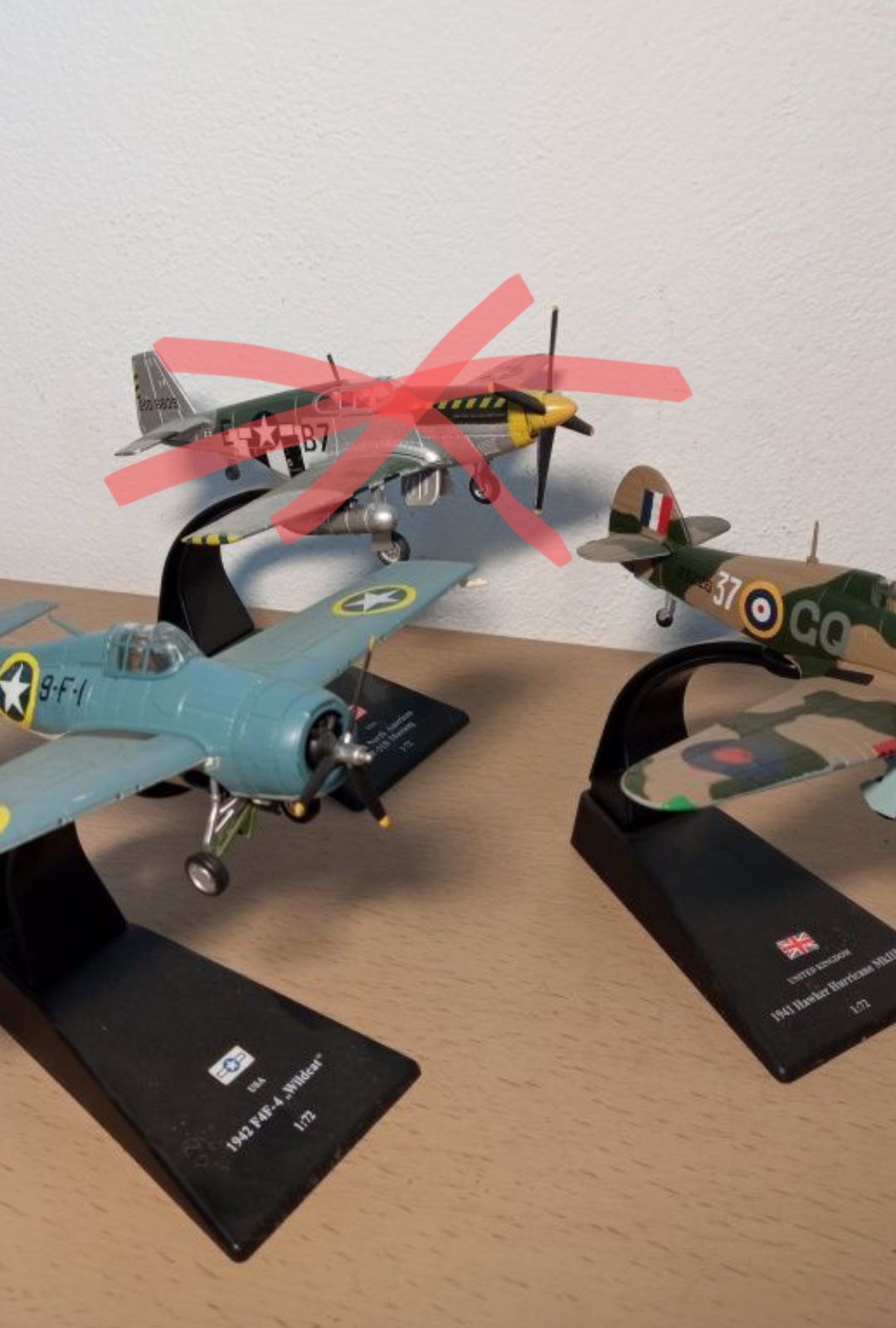 Macheta avion scara 1:72