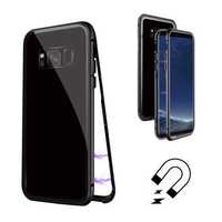 Husa Samsung S8 PLUS , Magnetica 360 grade cu sticla securizata