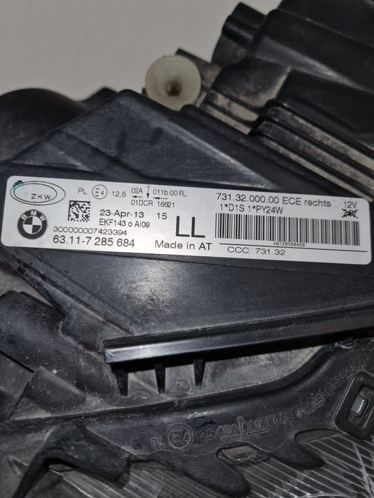 Far dreapta BMW Seria 3 GT F34 / cod-63.11-7285684 / an-2013-2019 OEM