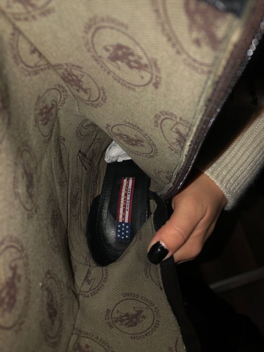 Cizme U.S. Polo BELLA cu platforma negre.