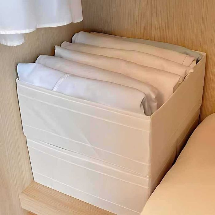 Текстилен органайзер за дрехи, бельо и обувки