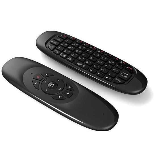 Универсално дистанционно, air mouse, презентатор 7 цвята подсветка