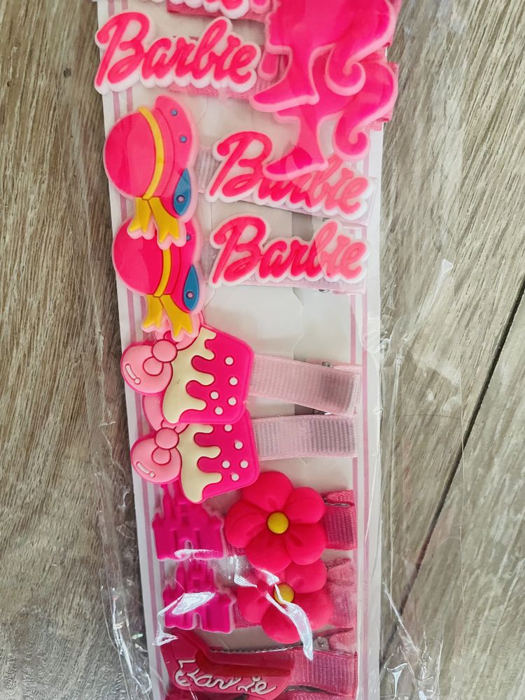 Подарочный набор заколок для девочек-Barbie