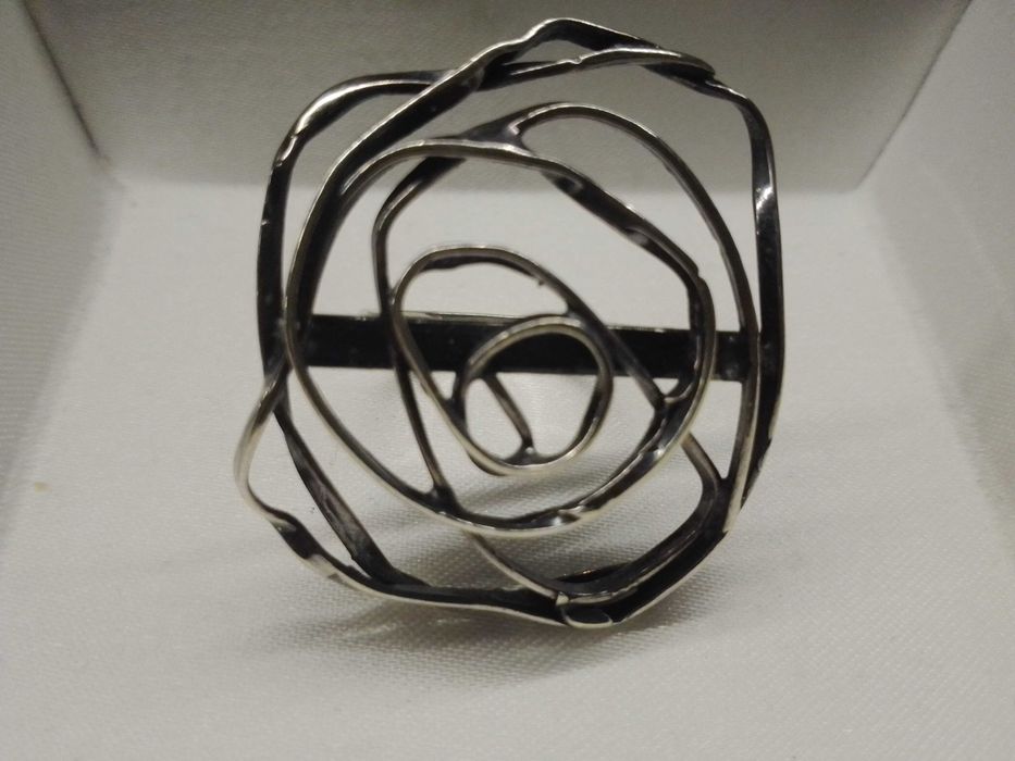 Комплект сребърни висулка и пръстен