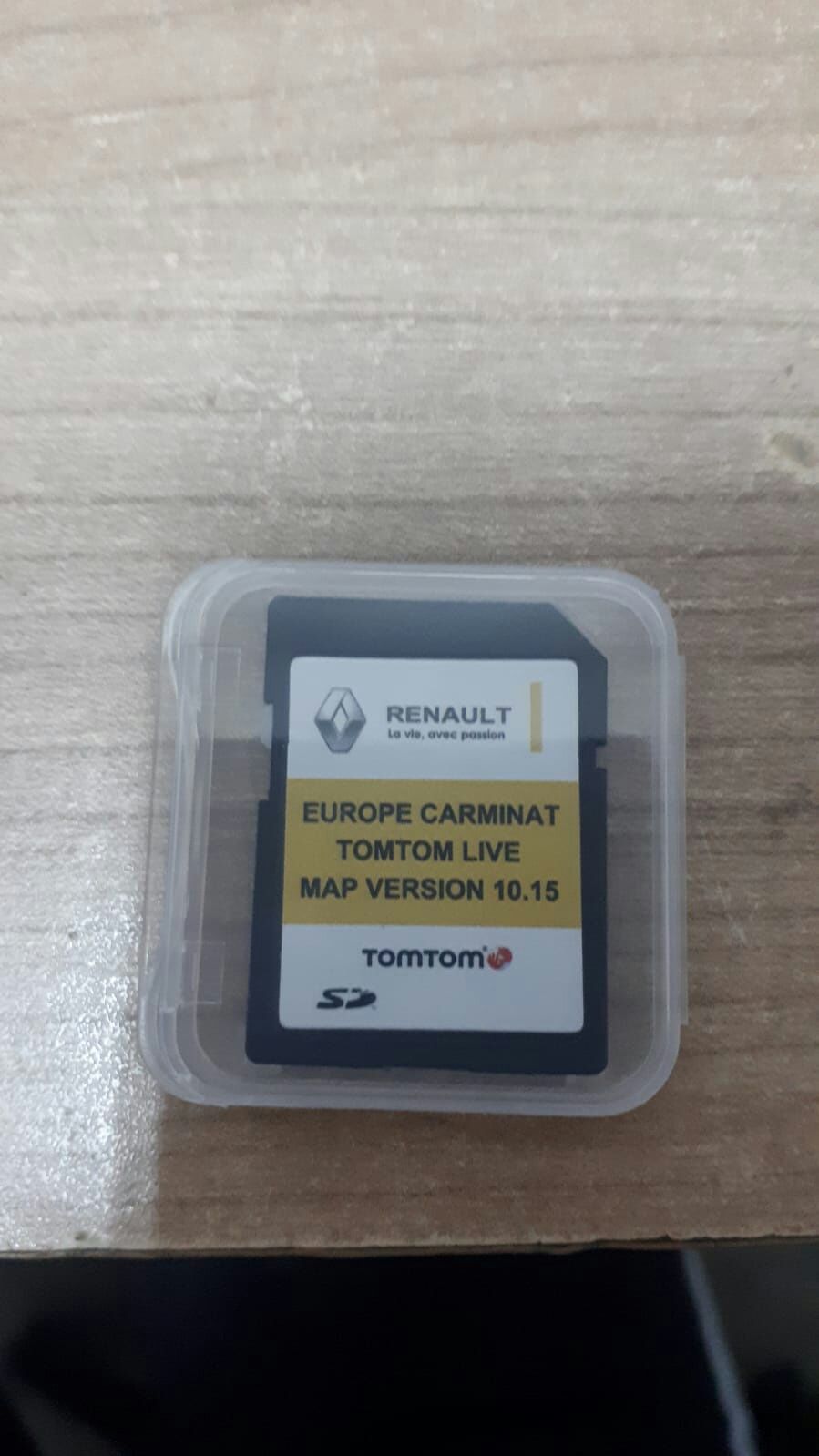 Card navigatie tomtom renault live 2023 2024 v11.05