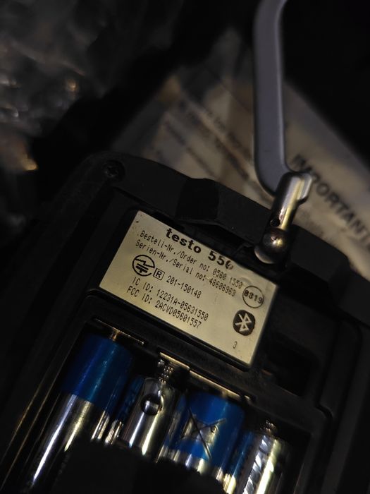 Manifold digital Testo 550 cu Bluetooth