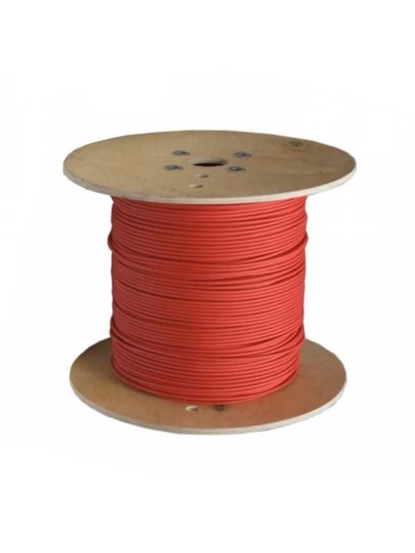 4 mm соларен кабел с UV защита - червен, на метър