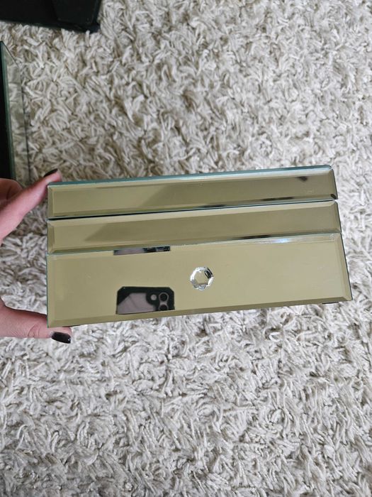 Set decorativ nobilacasa: rama foto, ceas, cutie de bijuterii