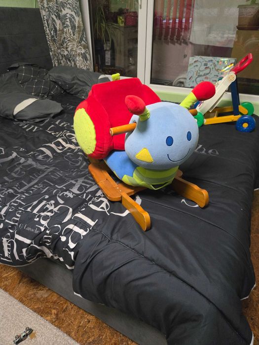 Плюшен Охлюв тип люлка в перфектно състояние